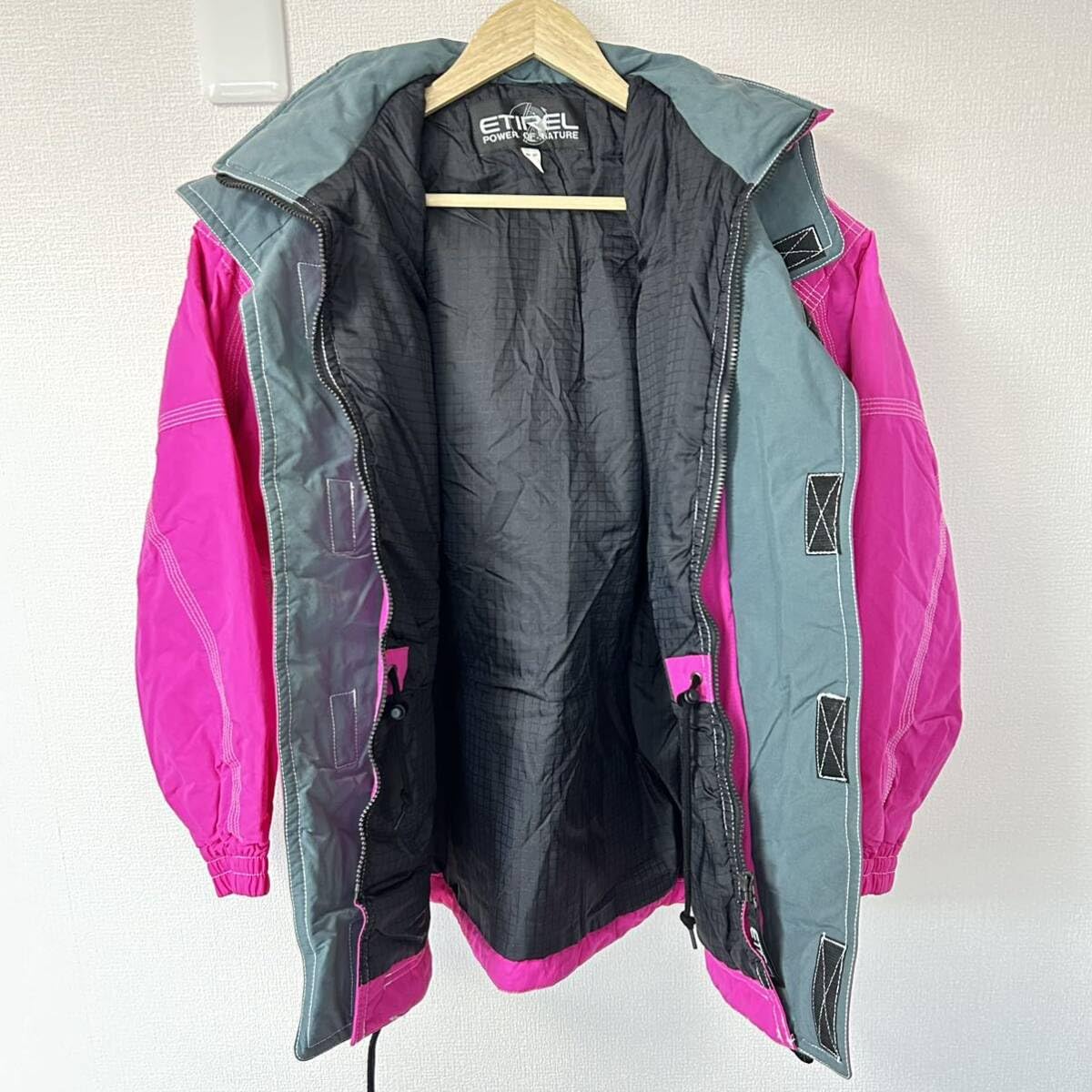 美品　ETIREL スキーウェア　Oサイズ Amazon.co.jp: タグ付き◎上下セット◎ETIRELエティレル スキー